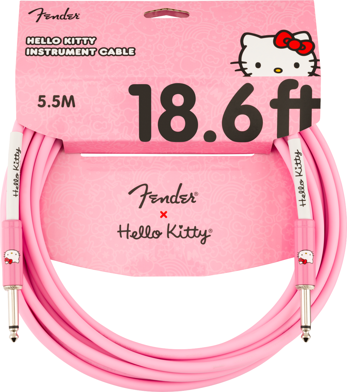 Fender - Fender® x Hello Kitty® Pink Original Cable - 099-0818-156