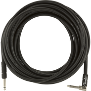Câbles d'instrument Fender - Série Professionnelle - Droit/Angle - 7,6 m - Noir - 099-0820-060