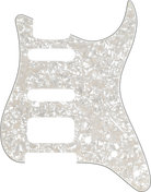 Fender - Pickguard - Stratocaster® H/S/S - 11-Hole Mount - Aged White Moto - 4-Ply - 099-1338-000