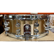DW Drums - "The LeftCast" Cast Bronze Left-Handed Snare 5x14 DRVZ0514STZL