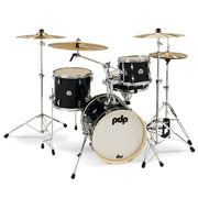 PDP - New Yorker 4-piece Drum Kit Black Onyx Sparkle PDNY1604BO