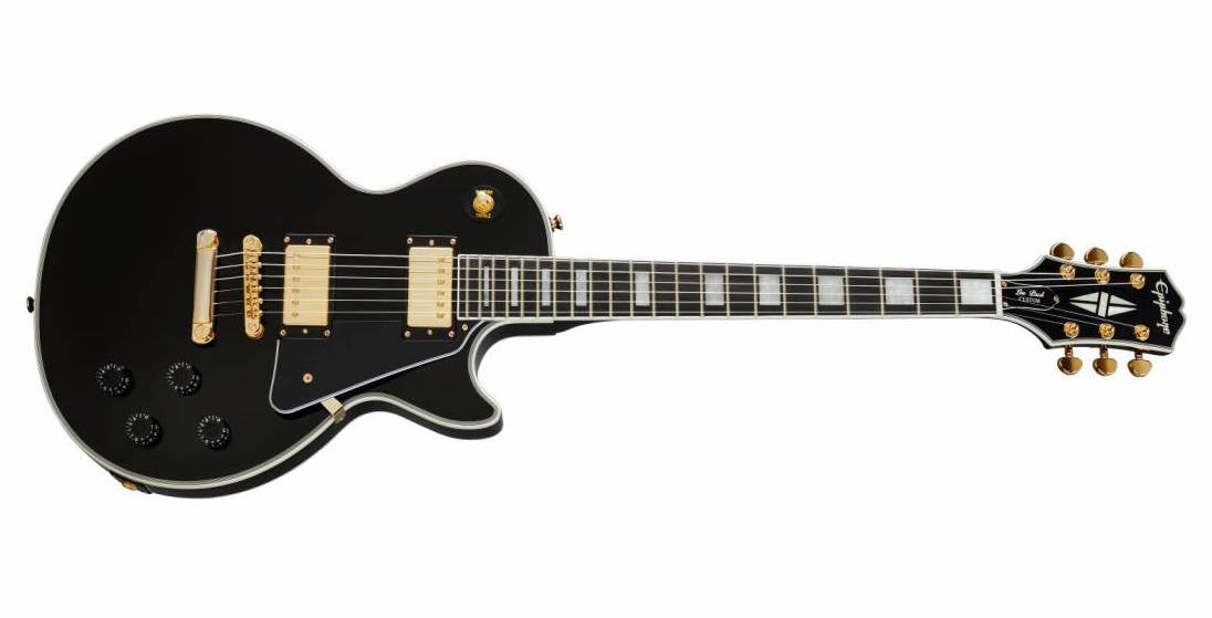 Epiphone - Les Paul Custom Ebony – EILCEBGH – Steve's Music Store