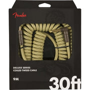 Fender - Deluxe Series Coil Cable, Tweed, 30' Tweed 099-0823-050