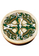 Walton - 12" Celtic Design Bodhran | Gaelic Cross - 10AWAL-1932