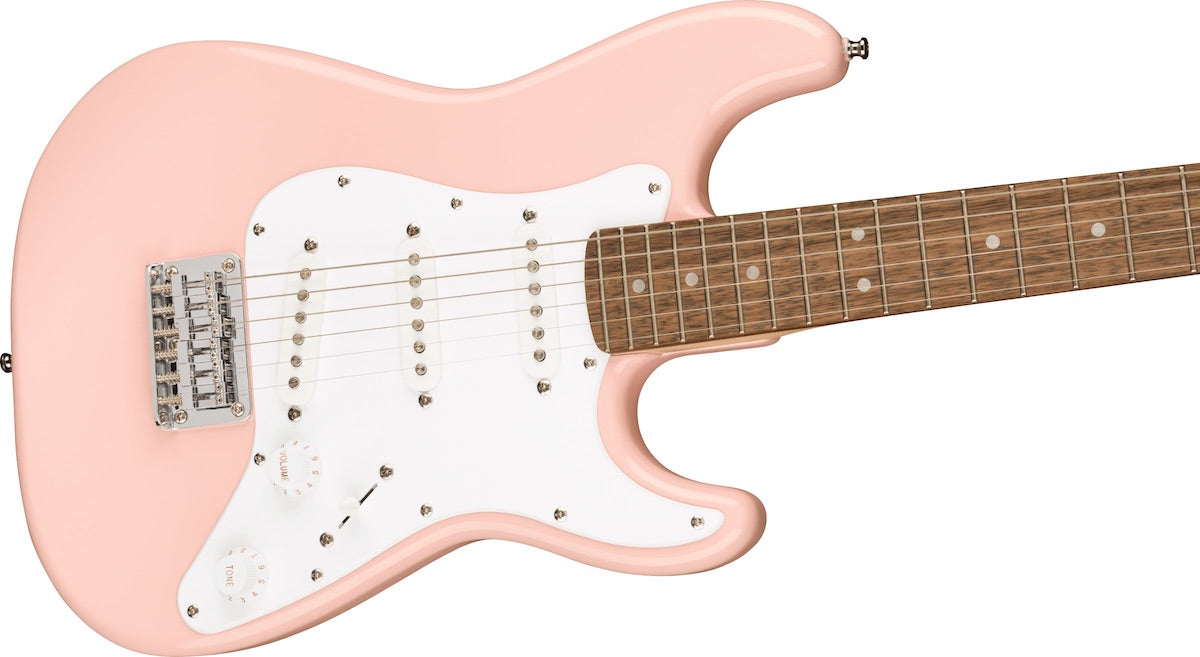 Squier - Mini Stratocaster® Shell Pink – 0370121556 – stevesmusic 