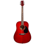 BeaverCreek - BCTD101TR Dreadnought Transparent Red
