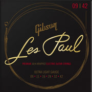 Gibson - Les Paul Premium Electric Guitar Strings 9-42