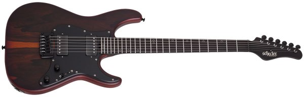 Schecter - Sun Valley Super Shredder Exotic Hardtail Ziricote Electric Guitar, Ziricote - 1270-SHC 