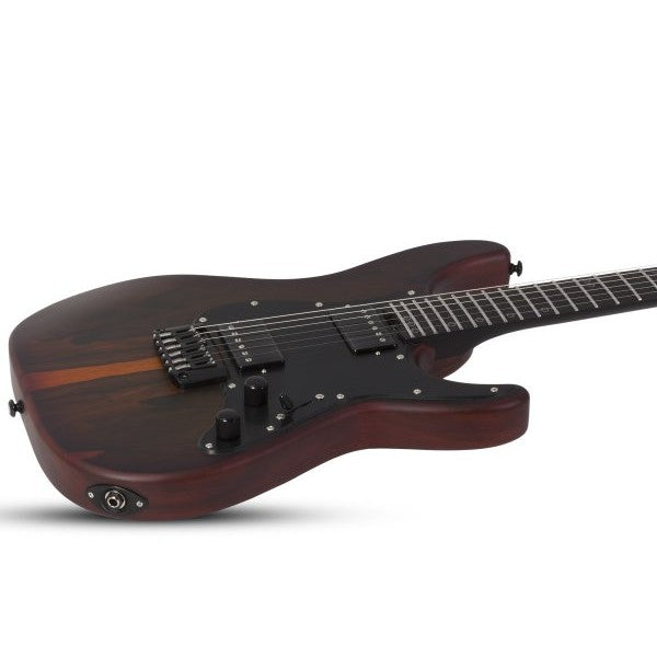 Schecter - Sun Valley Super Shredder Exotic Hardtail Ziricote Electric Guitar, Ziricote - 1270-SHC 