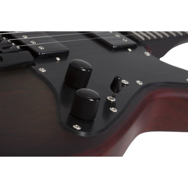 Schecter - Sun Valley Super Shredder Exotic Hardtail Ziricote Electric Guitar, Ziricote - 1270-SHC 
