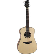 Jay Turser - JTA53-LH-SN 3/4 Size Dreadnought Natural Left Handed