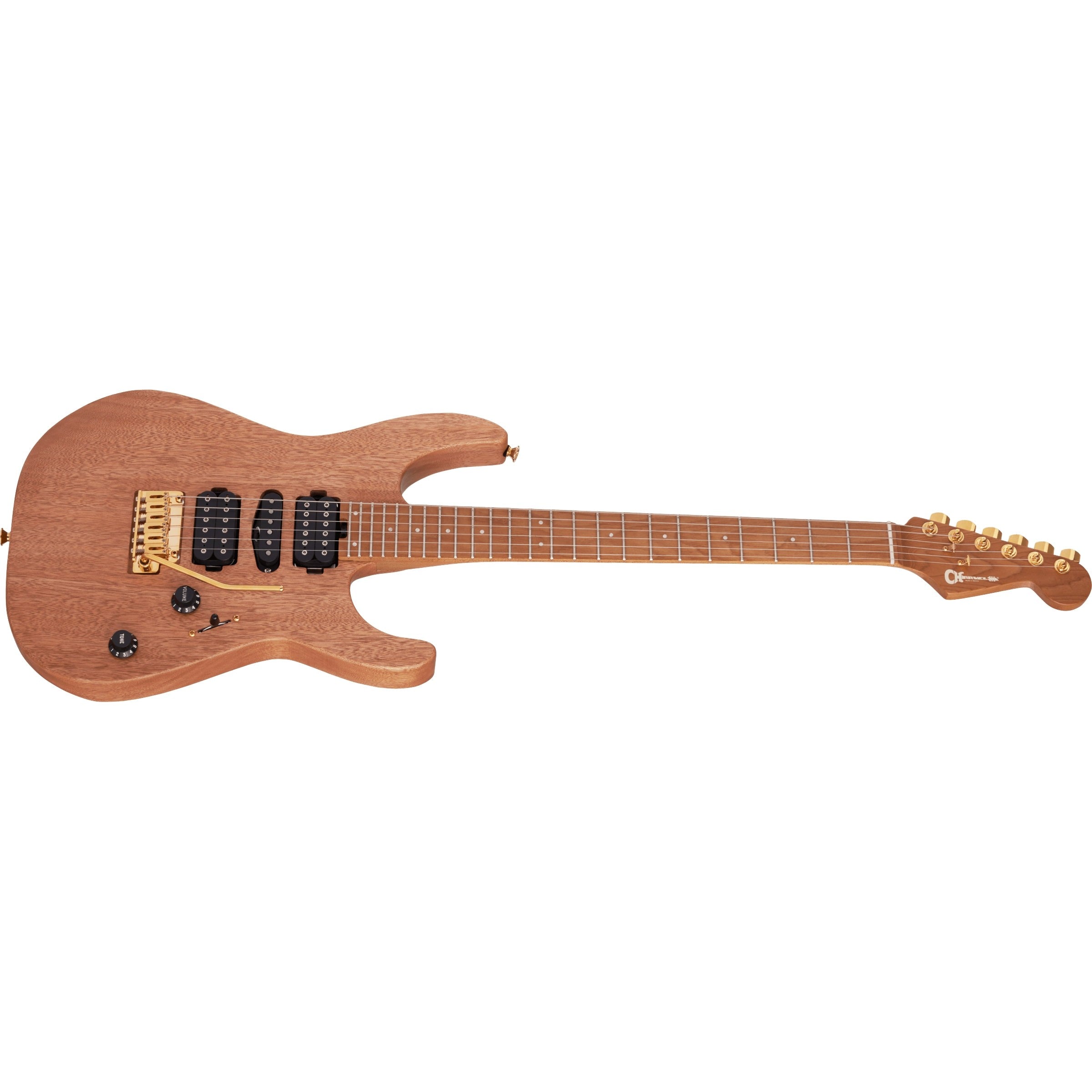 Charvel - Pro-Mod DK24 HSH 2PT CM Mahogany 296-9434-557 Natural