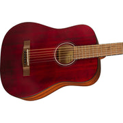 Fender - FA-15 3/4 Scale Steel with Gig Bag - Walnut Fingerboard - Red 097-1170-170