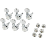 Fender - Locking Stratocaster®/Telecaster® Machine Heads  All Short Post  Chrome (6)  099-0818-105 Chrome