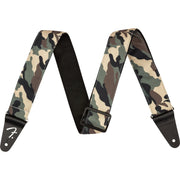 Fender - 2" Camo Strap  099-0638-076 Woodland Camo