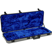 Fender - Deluxe Molded Strat/Tele Case  Silver/Blue  099-6102-324 Silver