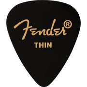 Fender - 351 Shape Premium Celluloid Picks -12 Count Pack  198-0351-706 Black
