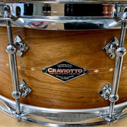 Craviotto - Custom Shop Cherry Snare 5.5x14 Oil Finish