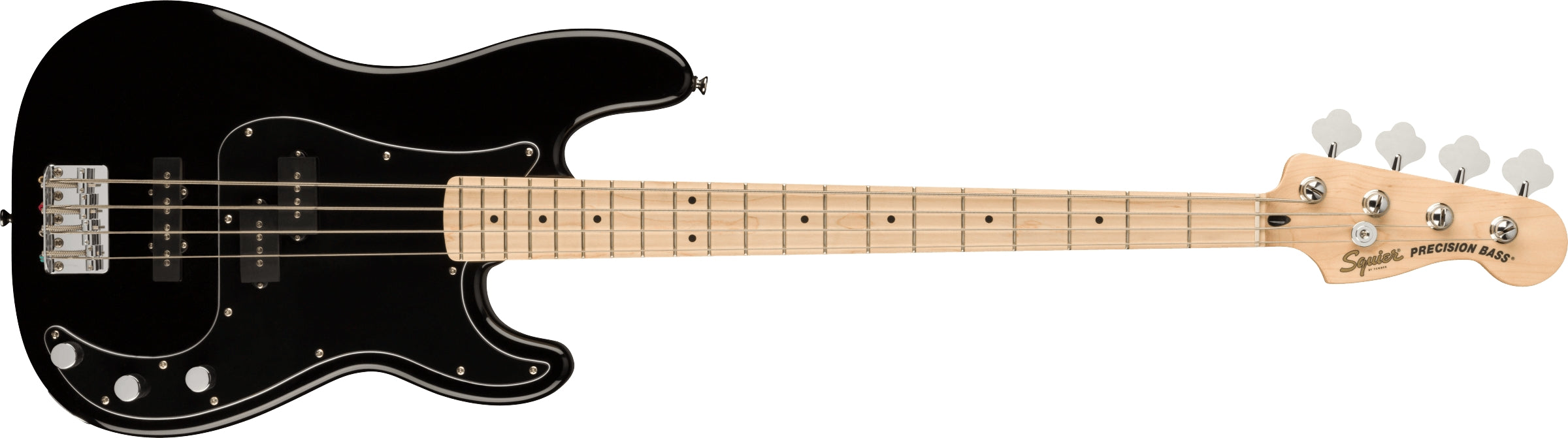 Squier - Affinity Series™ Precision Bass® PJ - Maple Fingerboard - Black  Pickguard - Black 037-8553-506