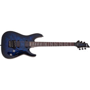 Schecter - Omen Elite-6 FR See-Thru Blue Burst 2455