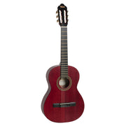 Valencia - 3/4 Size Classical Guitar Transparent Wine Red VC203-TWR