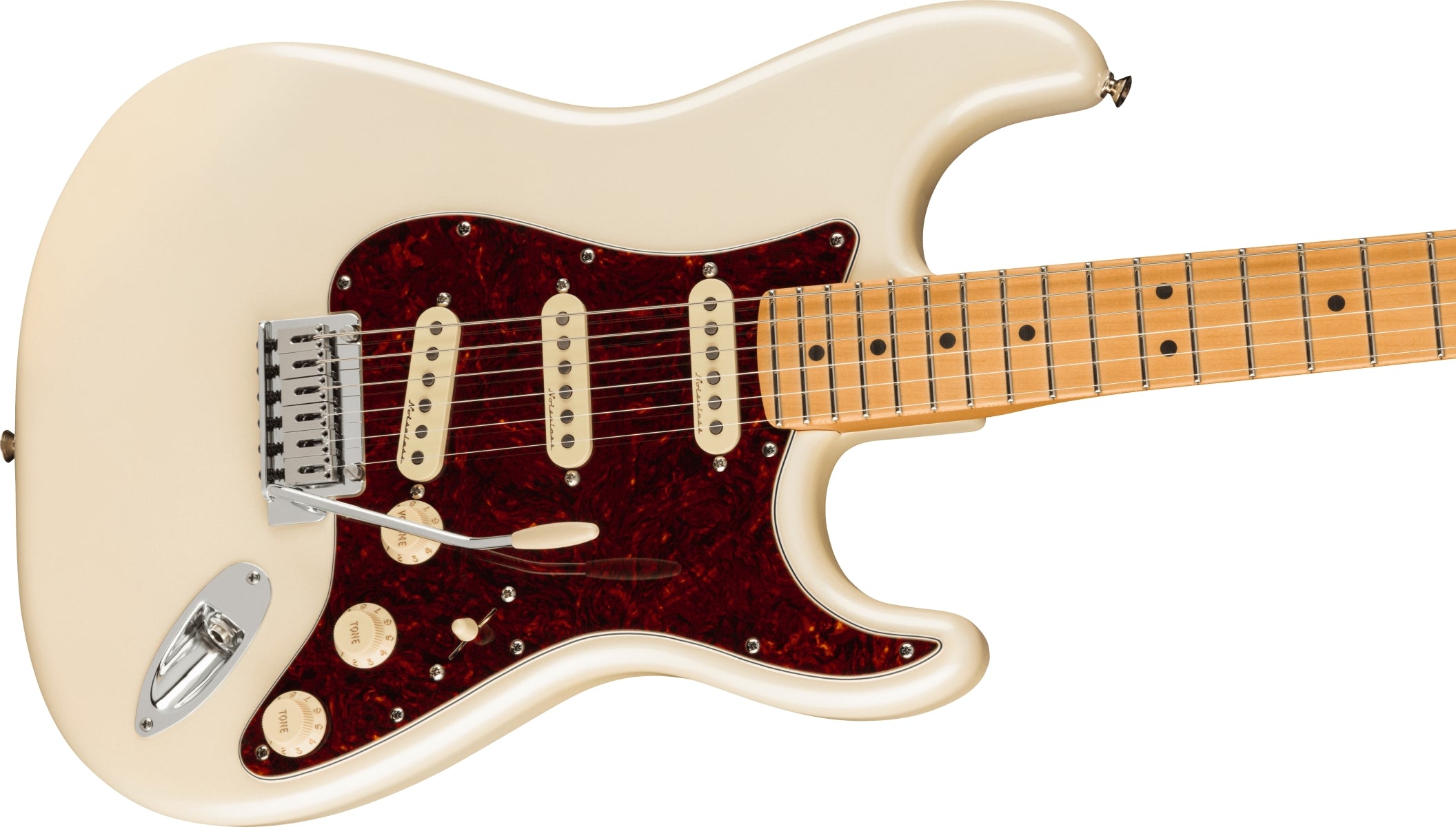 Fender - Player Plus Stratocaster® - Maple Fingerboard - Olympic Pearl –  Steve's Music Store