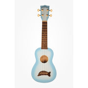 Kala - Light Blue Burst Soprano Dolphin Ukulele