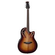 Ovation - Celebrity Elite® Exotic Super Shallow Dark Burst On Exotic Koa CE48P-KOAB