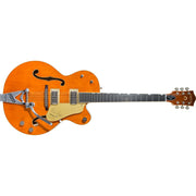 Gretsch - G6120T-Bssmk Brian Setzer Signature Nashville® Hollow Body '59  Smoke With Bigsby®, Ebony Fingerboard, Smoke Orange 2401210812