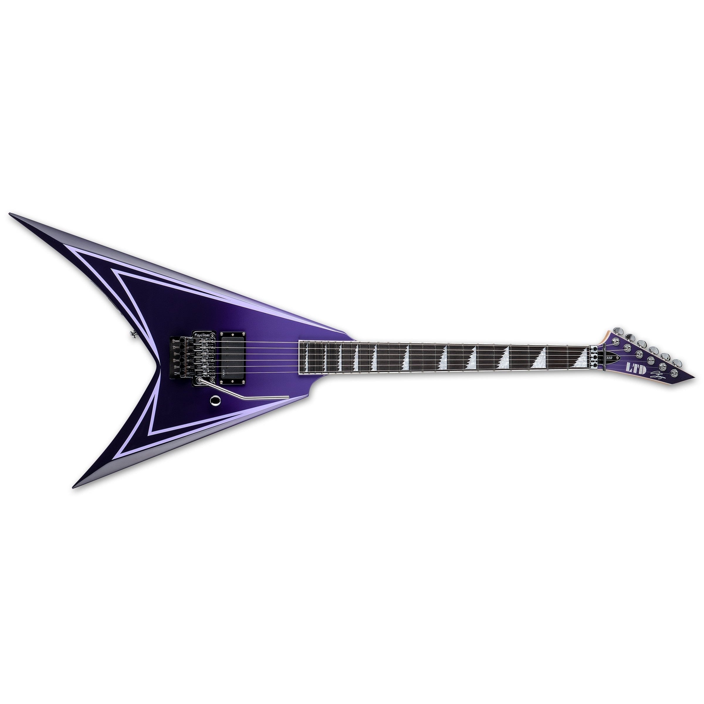 ギター Sylpheed LP type ESP - LTD Alexi Hexed Purple Fade with Pinstripes – Steve's Music