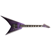 ESP - LTD Alexi Ripped Purple Fade Satin with Ripped Pinstripes