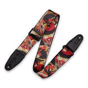 Levy's - Polyester Guitar Strap Japanese Traditional Dragon MPD2-123