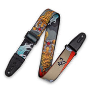 Levy's - Polyester Guitar Strap Japanese Traditional Tiger MPD2-124