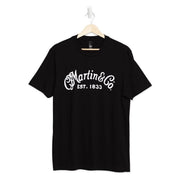 T-Shirt - Martin - Black Logo T-Shirt Small