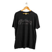 T-Shirt - Martin - Black Tone on Tone T-Shirt Medium