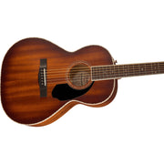 Fender - PS-220E Parlor - All Mahogany - Ovangkol Fingerboard - Aged Cognac Burst 097-0320-337