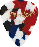 Fender - Classic Celluloid - Confetti - 351 Shape - Thin - 144 Count - 198-0351-150