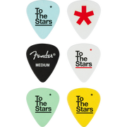 Fender - Tom DeLonge 351 plectres en celluloïd (6) - 198-0351-463