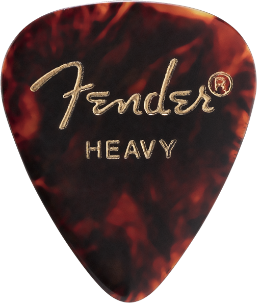 Fender - Classic Celluloid - Tortoise Shell - 351 Shape - Heavy - 144 Count - 198-0351-500