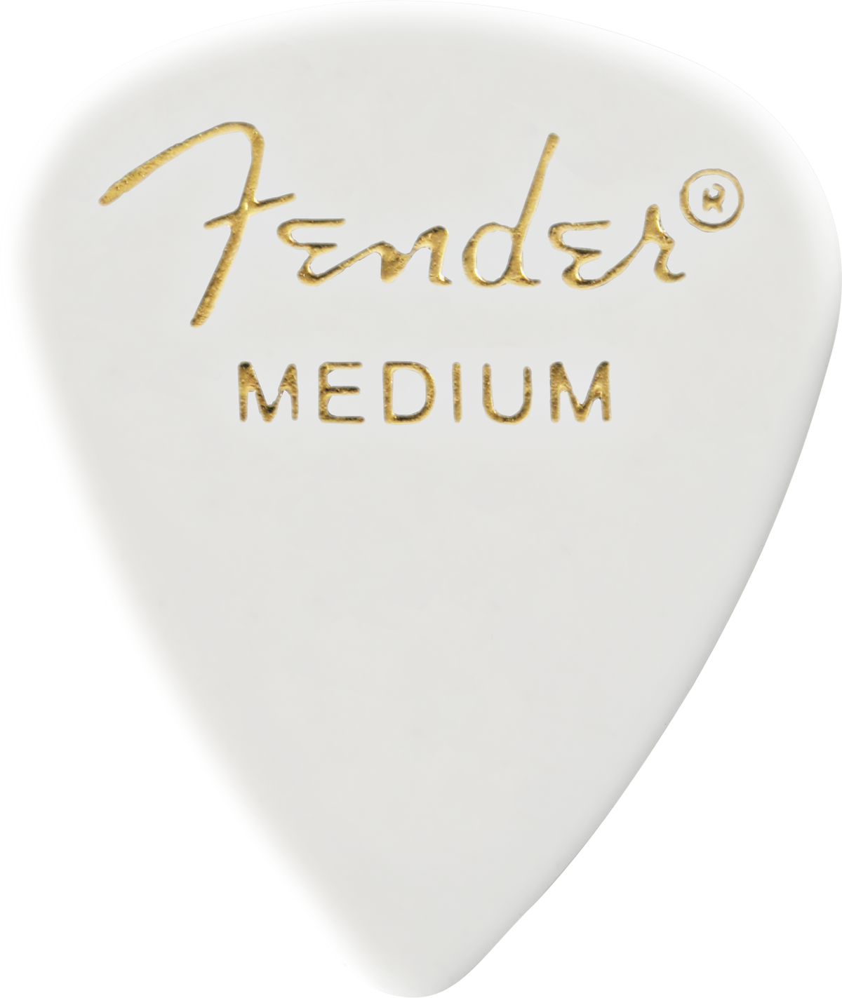 Fender - Classic Celluloid - White - 351 Shape - Medium - 12 Count - 198-0351-880