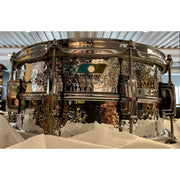 Ludwig - Hammered Black Beauty Snare 6.5x14 Seamless Brass Shell Black Nickel Plated LB417K **B-Stock**