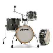Sonor - AQX Micro 4-piece Drum Shell Set Black Midnight Sparkle AQX-MICRO-SET-BMS 17505847