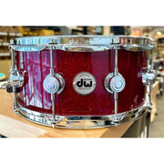 DW drums - Série Collector's Caisse Claire 6.5x14 Ruby Glass
