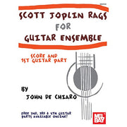Scott Joplin Rags for Guitar Ensemble (Book+Online PDF Supplement)