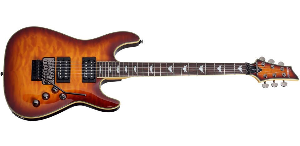 Schecter - Omen Extreme Floyd Rose 6-String Full-Size Electric Guitar -  Vintage Sunburst