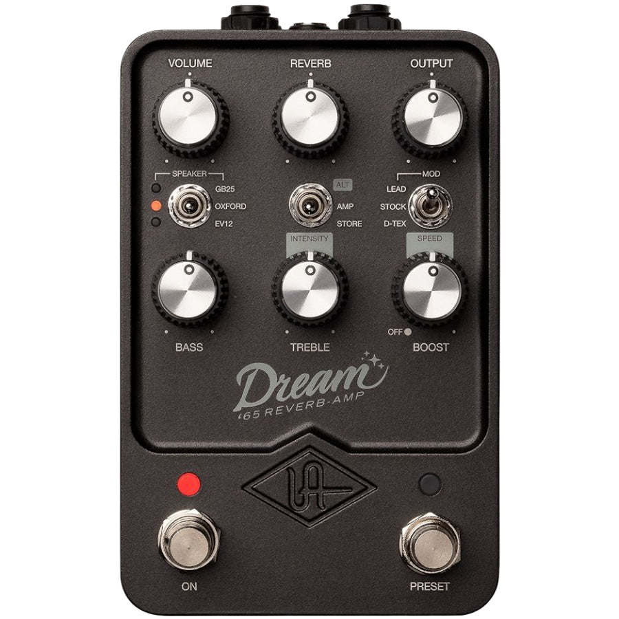 Universal Audio - UAFX Dream '65 Reverb Amplifier UA-GPM-DRM Universal Audio - UAFX Dream '65 Reverb Amplifier UA-GPM-DRM