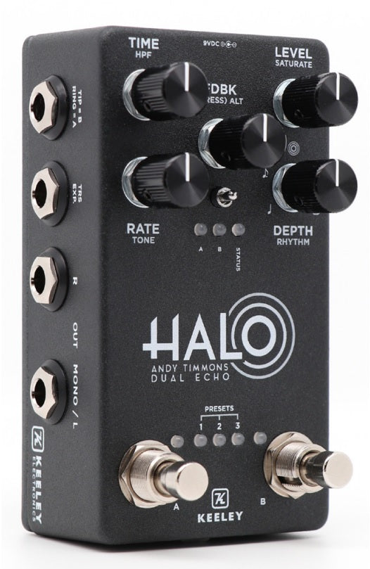 <新品同様>KEELEY HALO Andy Timmons Keeley Halo Andy Timmons Dual Echo Pedal | Sweetwater