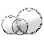 Evans - Evans EC2 Tompack - Clear - Rock (10 inch - 12 inch - 16 inch) ETP-EC2SCLR-R