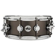 DW Drums - Collector's Series Satin Black Nickel Over Brass Snare 5.5x14 DRVD5514SVCBK
