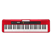 Casio - CT-S200 Clavier portable 61 notes - Rouge - CTS200RD